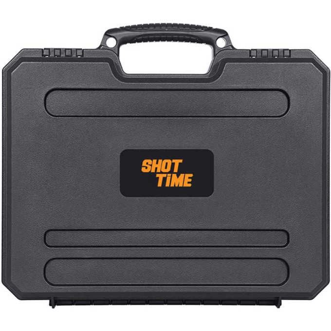 Кейс для пистолетов SHOTTIME 33x28x8,6 см IP65 полипропилен пена чёрный ST-C-12-330